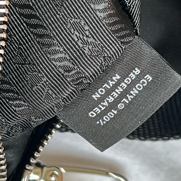 Authentic Prada Re-Nylon Medium Black Backpack Renylon Re Nylon - Picture 9 of 11